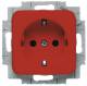 Busch Jaeger 2CKA002013A5465 BJ 20 EUCKS-217-101 SCHUKO socket insert rt RAL3020 SI/Reflex