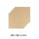 Quantum 33049 Snapmaker 2.0 Material MDF Holz A250 5er Pack / MDF Wood Sheet