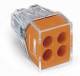 WAGO 773-164 junction box terminal 4-wire terminal 0.75-2.5qmm transparent