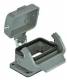 Harting add-on housing with flap HAN 6B low design 09300060318