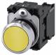 SIEM 3SU1150-0AB30-1BA0 Siemens 3SU11500 22mm rund gelb Druckknopf 1S