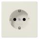 Jung LS1520N SCHUKO socket without claw white