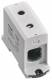 Hager K240AL connection terminal for aluminum and copper cables, 35mm²-240mm², gray