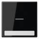 Jung LS990NAKO5SW Wippe Schriftfeld mit Lichtleiter schwarz