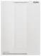 Gira 2872112 Inscription sheets 2872 112, 33,5 x67mm 21 Schriffelder pure white