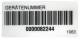 Ch. Beha 2389952 Beha FTC00001063D Barcode-Aufkleber 250St. auf Rolle 