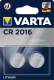 VARTA Knopfzellenbatterie Electronics CR2016 Lithium 2er-Pack