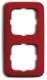Busch Jaeger 2CKA001725A1565 BJ 2512-217-101 Abdeckrahmen rot RAL3020 SI/Reflex SI Rahmen Reflex SI