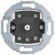 Berker 389303 rotary switch 2p from 1930/glass/R.classic