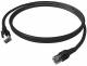 ZVK EasyLan CP1ISCSCS0030 DualBoot Kat.6 Patchkabel Kl.EA geschirmt schwarz 3,0m