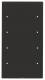 Berker 75144855 Touchsensor 4f mit Busankoppler R.3 Glas schwarz