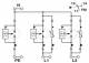 Phoenix Contact 2905468 Phoenix FLT-SEC-T1+T2-2S-350/25-FM Blitzstrom/Überspannungsab.Komb.