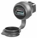 Weidmüller IE-FCM-USB-3.0-A FrontCom Micro USB Kuppl.USB 3.0 Typ A 1427960000
