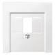 Merten 297919 Central plate for telephone socket, polar white, System M