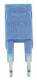 Harting Han ES Press plug-in bridge 2x1 blue across 16A pack of 5 09330009821