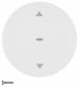 Berker 85245239 KNX-Funk Jalousie-Taste quicklink R.1/R.3 polarweiß glänzend