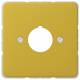 Jung 564GE Abdeckung für Befehlsgeräte 22,5mm gelb