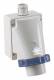 Schneider Electric 83554 Schneider wall devices CEE plug 16A 2p+E 200-250VAC IP67