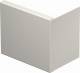 OBO Bettermann 6163041 OBO WDK HE100130CW end piece 100x130mm PVC cream white RAL9001 