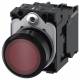 Siemens 3SU11020AB201BA0 3SU1102-0AB20-1BA0 pushbutton, bel. 22mm round red button 1S AC / DC 24V