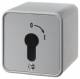 Berker 4466 key switch, 2-pole change-AP