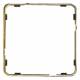 Jung CDP81GGO Applikations-Rahmen CD plus glanzgold