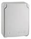 Schneider Electric 81139 Schneider surface-mounted sockets gray 2p+E 10/16A 250V Italian IP65