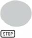 Moeller 218327 EATON M22-XDL-W-GB0 Tastenlinse flach weiß beschriftet STOP 