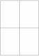 OEM-Factory Labels Sheets A4, 105 x 148.5 mm, perm.