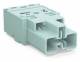 WAGO 770-1252/076-000 plug 2-pin, light turquoise