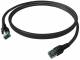 ZVK EasyLan CP1OSASAS0075 DualBoot Kat.6 Patchkabel geschirmt schwarz 7,5m