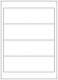 OEM-Factory Labels Sheets A4, 190 x 61mm, perm.