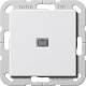 GIRA 283403 Wippschalter Aus 2p Kontr. System 55 Reinweiß