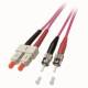 LWL-2-Faser-Patchk. 2mtr.ST-SC, 50/125um,OM4,