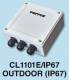 Patton-Inalp CL1101E/IP67/L/3CG/EUI Patton CopperLink 1101E Outdoor PoE Local Extender IP67, 3 cable gland