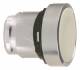 Schneider Electric ZB4BA8 Schneider Drucktaster rund flach grau Metall D22mm