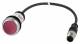 Moeller 181303 EATON C22-DL-R-K01-24-P5 illumi- nated, pushbutton 24V 1NC red m.Kabel u.M12A 