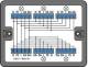 WAGO 899-631/313-000 Verteilerbox Verteilung DALI schwarz