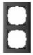 Merten MEG4020-3614 M-Pure-Rahmen 2fach anthrazit