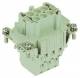 09330062772 Harting socket insert, HAN 6ESS cage clamp termination