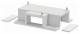 OBO Bettermann 7216563 OBO BSKM-TA 0407 RW T-branch for wall and ceiling mounting 40x70 pure white 
