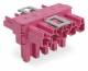 WAGO 770-1643/080-000 T-Verteiler 5-polig Kod. B, pink
