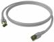 ZVK EasyLan CP1KALALA0010 TM31 FlexBoot Kat.6A Patchkabel geschirmt grau 1,0m