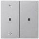 GIRA 510826 KNX RF Bedienaufs.2f Pfeile System 55 F Alu