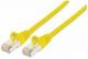 INTELLINET 735643 Premium Netzwerkkabel, Cat6, S/FTP 100% Kupfer, Cat6-zertifiziert, LS0H, RJ45-Stecker/RJ45-Stecker, 5,0 m, gelb