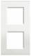Legrand LNA4802M2BI BTicino Light frame, white 2x2-modulig
