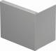 OBO Bettermann 6024882 OBO WDK HE100130GR end piece 100x130mm PVC stone gray RAL7030 