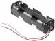 Goobay 11741 Battery Holders, 8x Mignon '' AA '' - with snap terminal