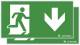 Zumtobel 22168644 PURESIGN 150 AD / ED / TEC RZ-2U, emergency sign