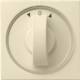 Gira 066601 central plate cream white 0666 01, with T-System55
